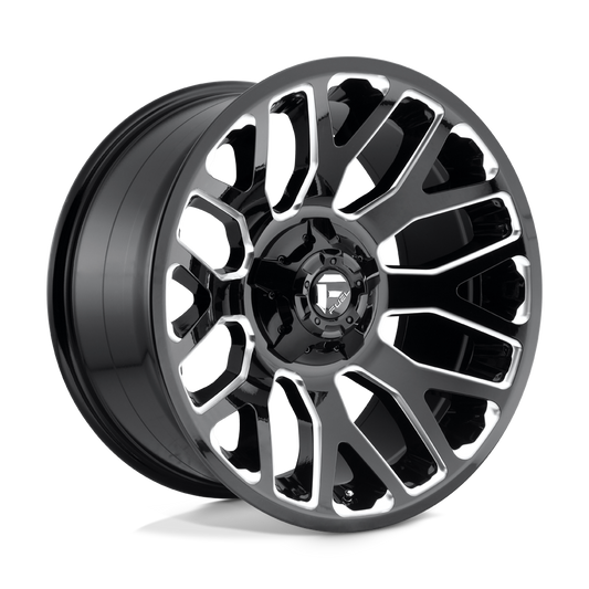 Fuel 1PC D607 WARRIOR GLOSS BLACK MILLED