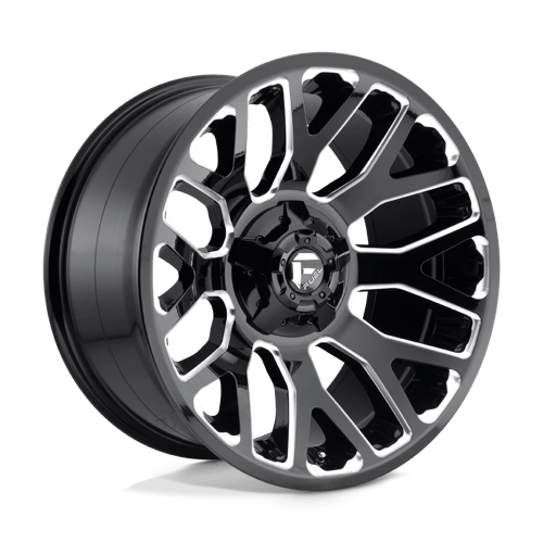 Fuel 1PC D607 WARRIOR GLOSS BLACK MILLED