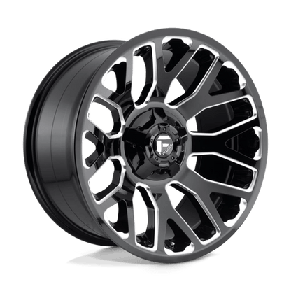 Fuel 1PC D607 WARRIOR GLOSS BLACK MILLED
