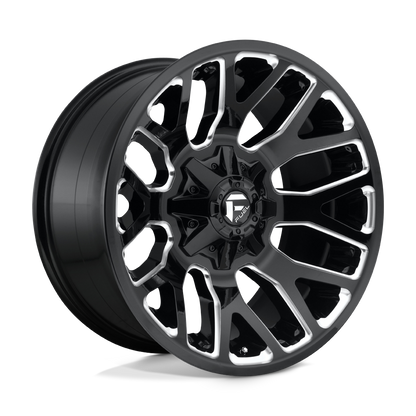 Fuel 1PC D623 WARRIOR GLOSS BLACK MILLED