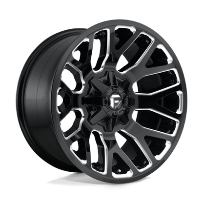 Fuel 1PC D623 WARRIOR GLOSS BLACK MILLED