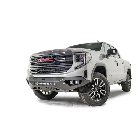 Fab Fours Vengeance Front Bumper 2 Stage Black Powder Coated w/No Guard w/Sensors l GS23-D5851-1
