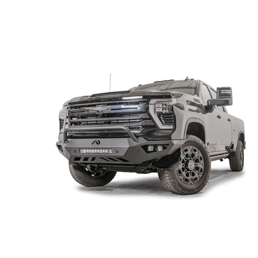 Fab Fours Vengeance Front Bumper 2 Stage Black Powder Coated w/Pre-Runner Guard l CH24-V6152-1