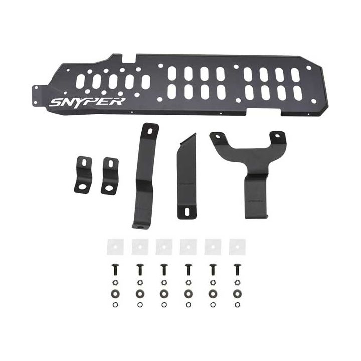 Westin Gas Tank Skid Plate Textured Black for 2007-2018 JK 4 Door Models 42-21055