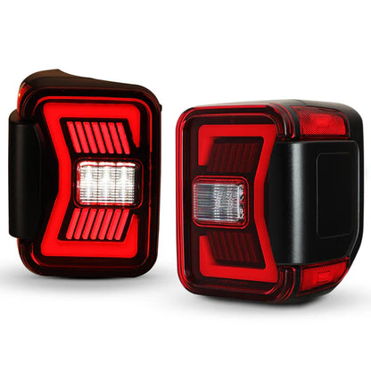 Winjet Renegade Jeep Gladiator 2020-2026 Sequential LED Tail Lights | Select Color |