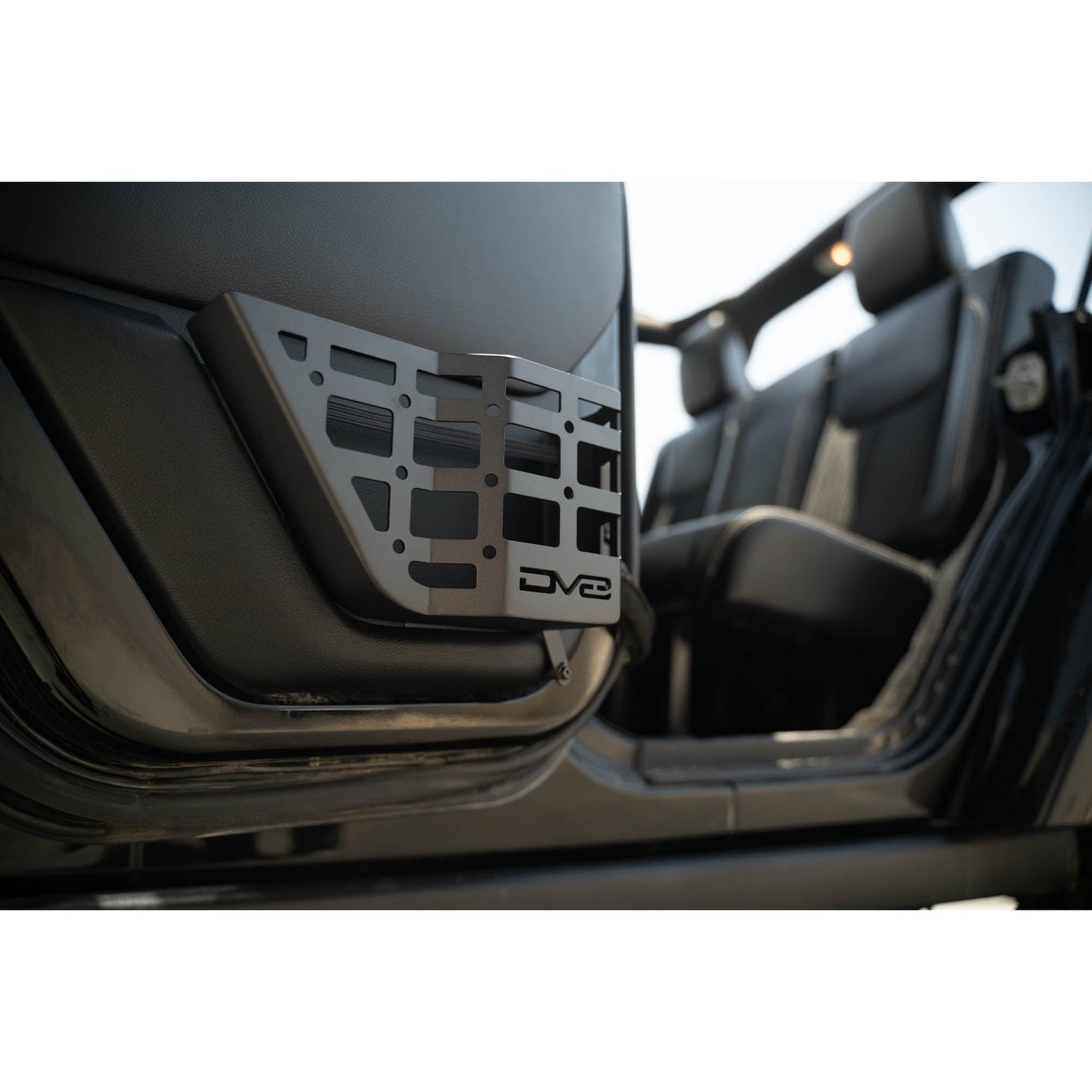 DV8 Off-Road 2011-2018 Jeep Wrangler JK | Rear Door Pocket Molle Panels C3| MPJK-06