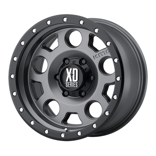 XD XD126 ENDURO PRO MATTE GRAY W BLACK REINFORCING RING