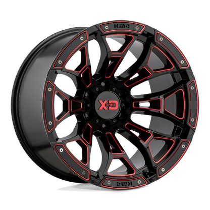 XD XD841 BONEYARD GLOSS BLACK MILLED WITH RED TINT