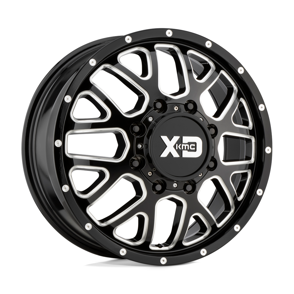 XD XD843 GRENADE DUALLY GLOSS BLACK MILLED - FRONT