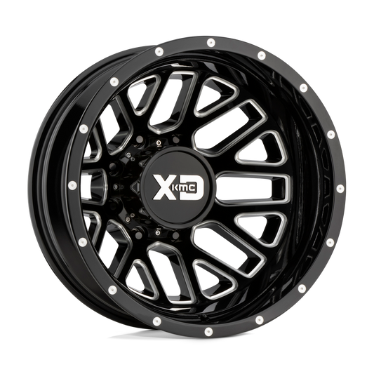 XD XD843 GRENADE DUALLY GLOSS BLACK MILLED - REAR
