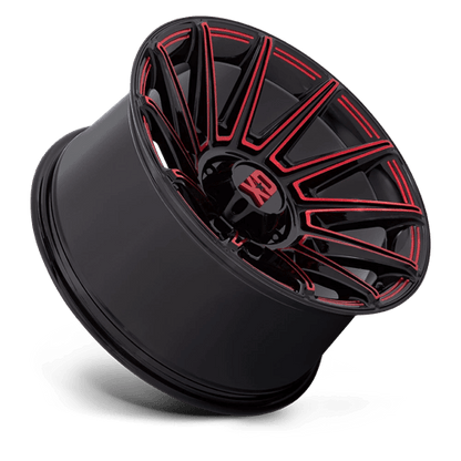 XD XD867 SPECTER GLOSS BLACK WITH RED TINT