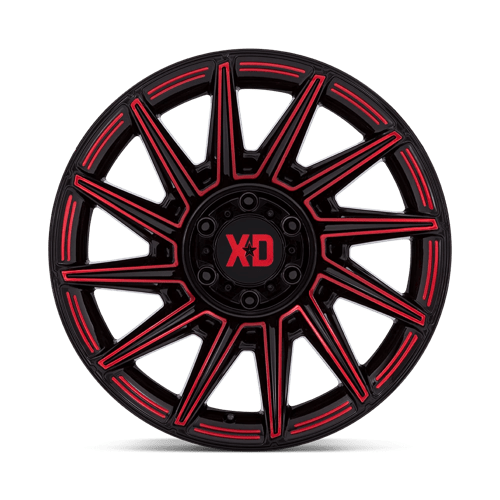 XD XD867 SPECTER GLOSS BLACK WITH RED TINT