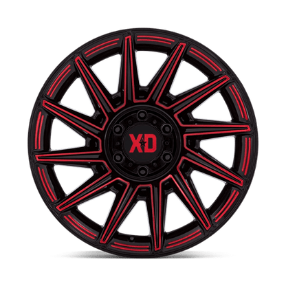 XD XD867 SPECTER GLOSS BLACK WITH RED TINT