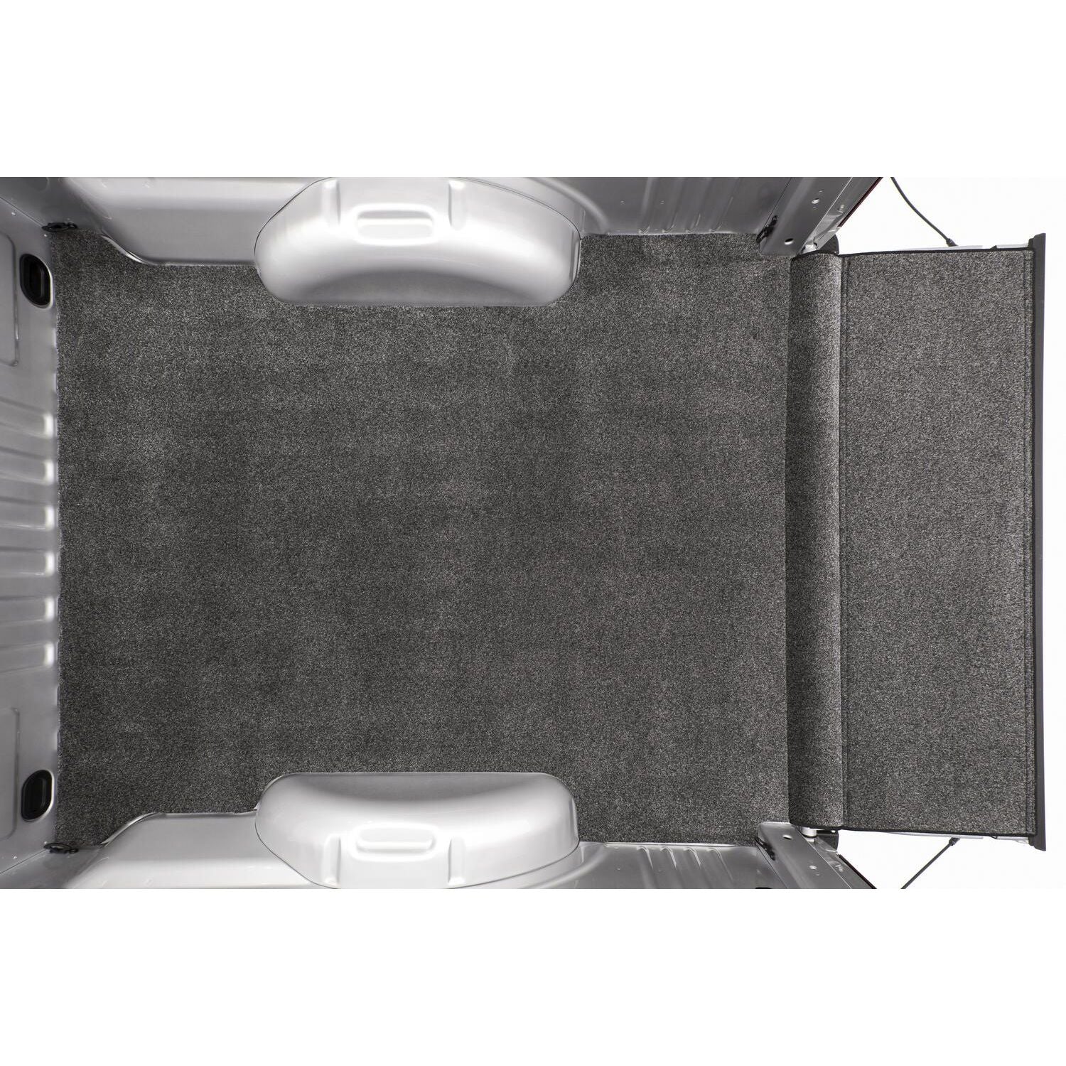BedRug XLT Bedmat For Spray-In Or No 23-25 Colorado/Canyon 5' Bed Mat w/ Tailgate Mat - Charcoal (XLTBMB23CCS) installed in truck bed