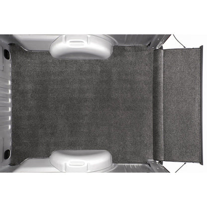 BedRug XLT Bedmat For Spray-In Or No 05+ Toyota Tacoma 6' Bed Mat w/ Tailgate Mat - Charcoal (XLTBMY05SBS) installed in truck bed