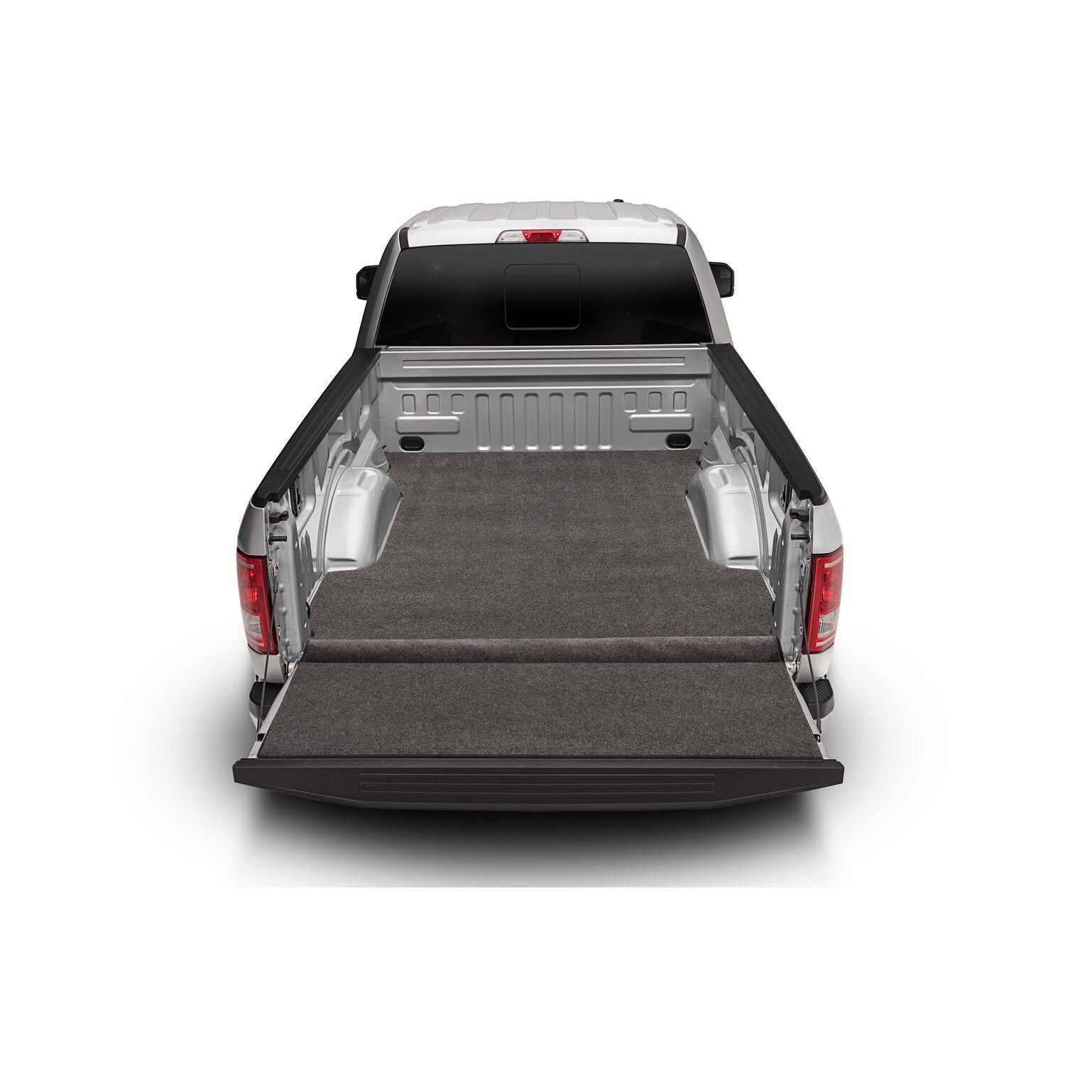 BedRug XLT Bedmat For Spray-In Or No 07-21 Toyota Tundra 5'6" Bed Mat w/ Tailgate Mat - Charcoal (XLTBMY07SBS) installed in truck bed.