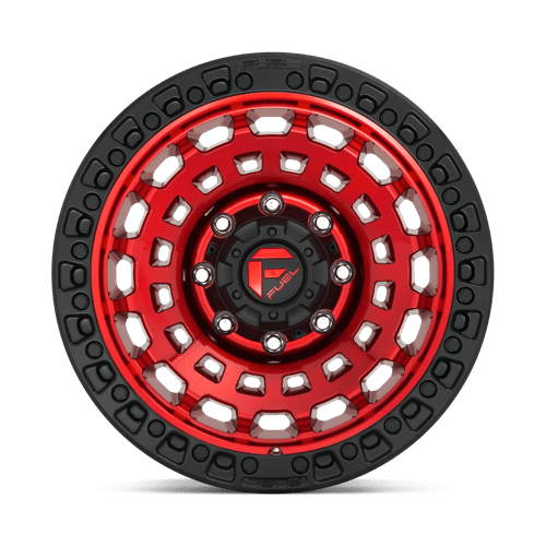 Fuel 1PC D632 ZEPHYR CANDY RED BLACK BEAD RING