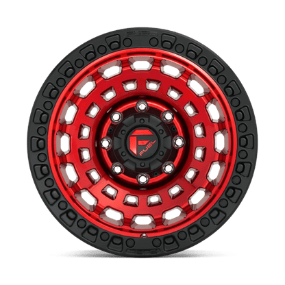 Fuel 1PC D632 ZEPHYR CANDY RED BLACK BEAD RING