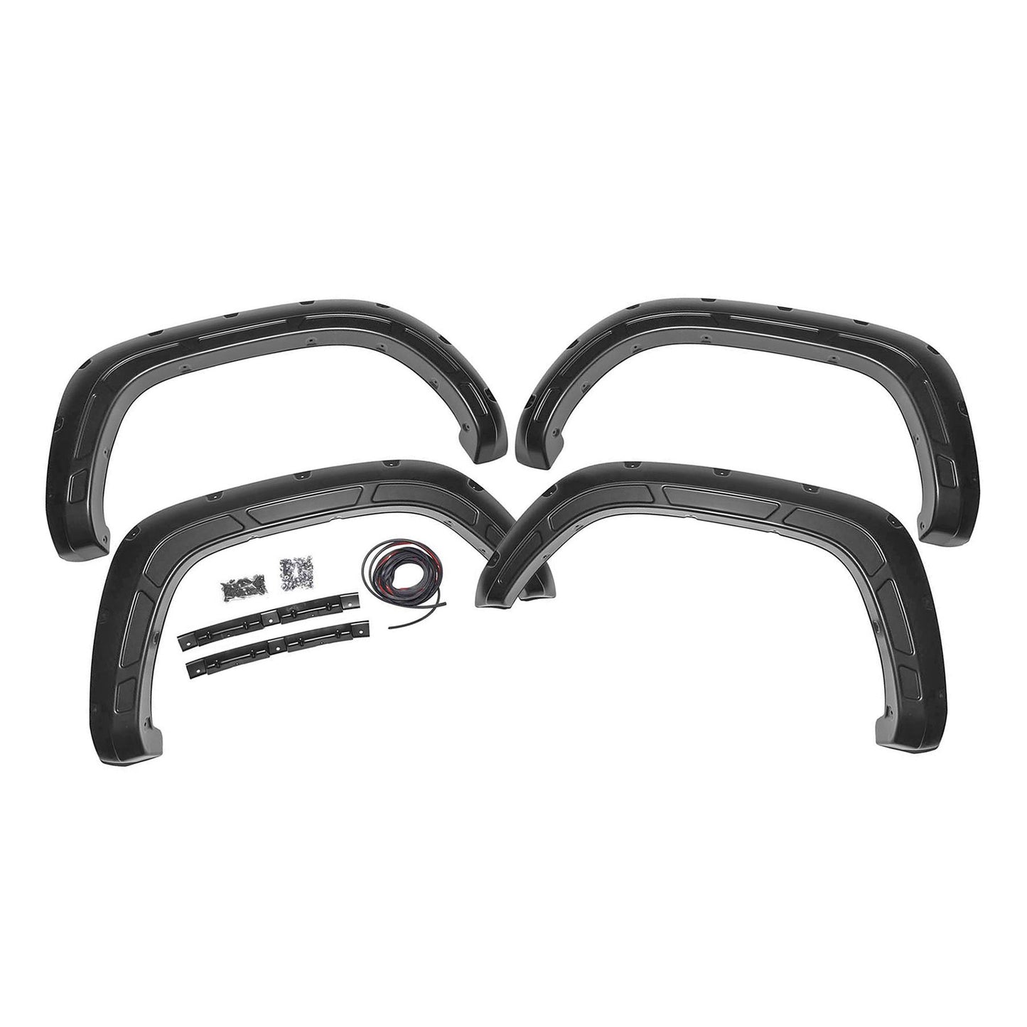 ROUGH COUNTRY Fender Flares | Defender | 1J9 Celestial Silver Metallic | Toyota Tacoma (16-23) | A-T11621-1J9