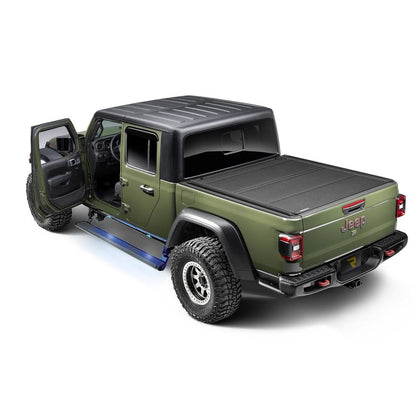 RealTruck | VoltStep Electric Running Boards Textured Black Fits Jeep Gladiator | 20451687PC