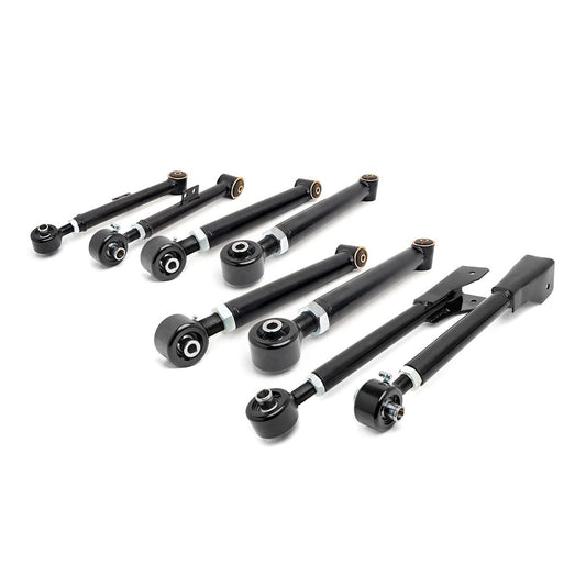 ROUGH COUNTRY X-Flex Control Arms | Complete Set | Jeep Wrangler TJ (97-06)/Wrangler Unlimited (04-06)  | 11470