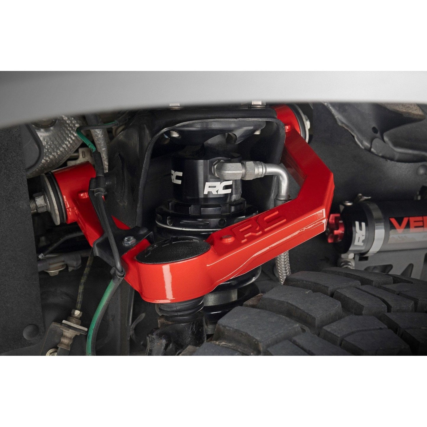 Rough Country Red Forged Upper Control Arms I 74201ARED