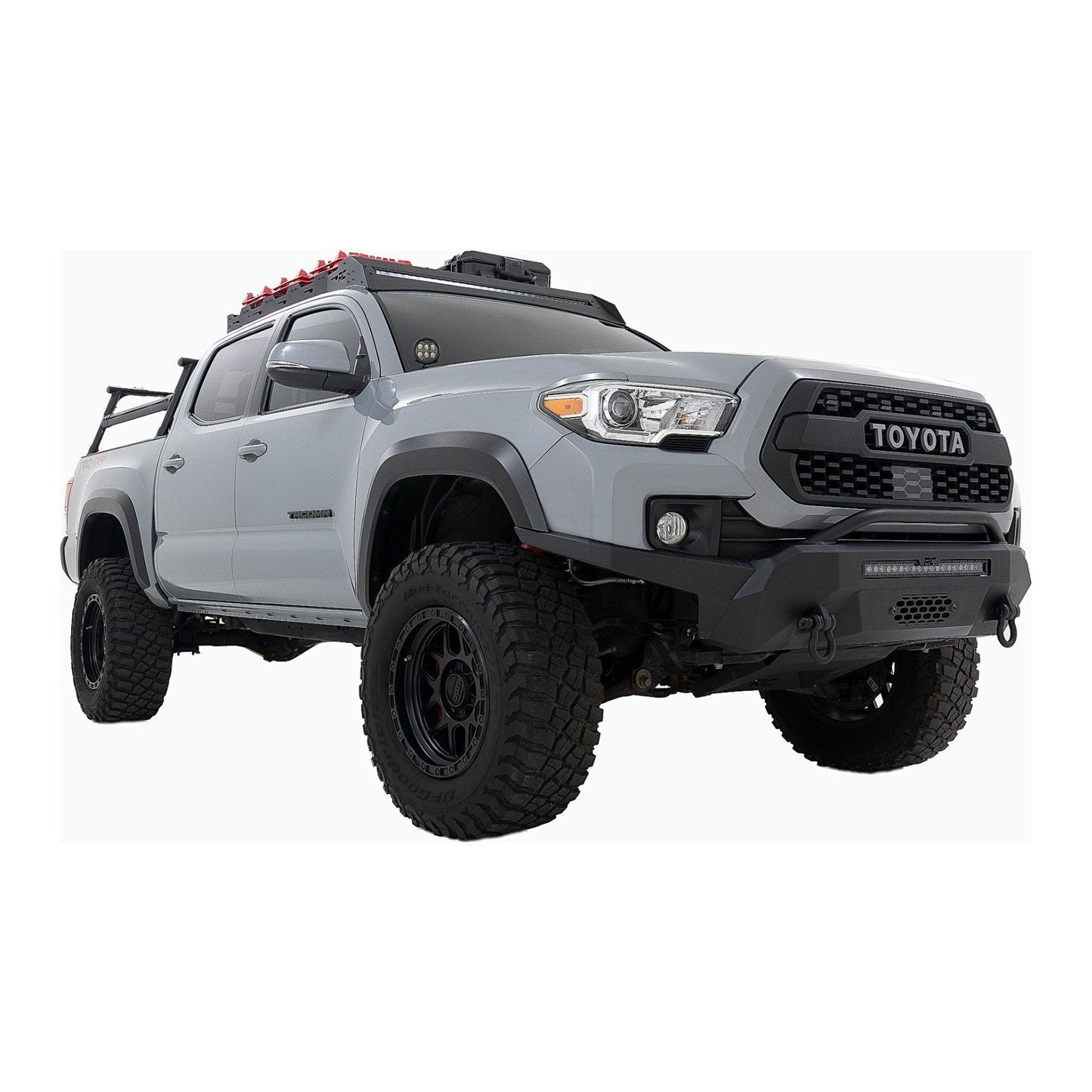 Rough Country Black Series w/ White DRL Low-Profile LED Ditch Light Kit I 71082