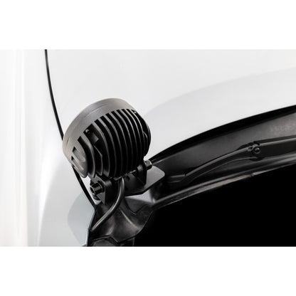 ROUGH COUNTRY LED Light Kit | Ditch Mount | 2" Black Pair | Spot | Toyota Tacoma (16-23) | 71080