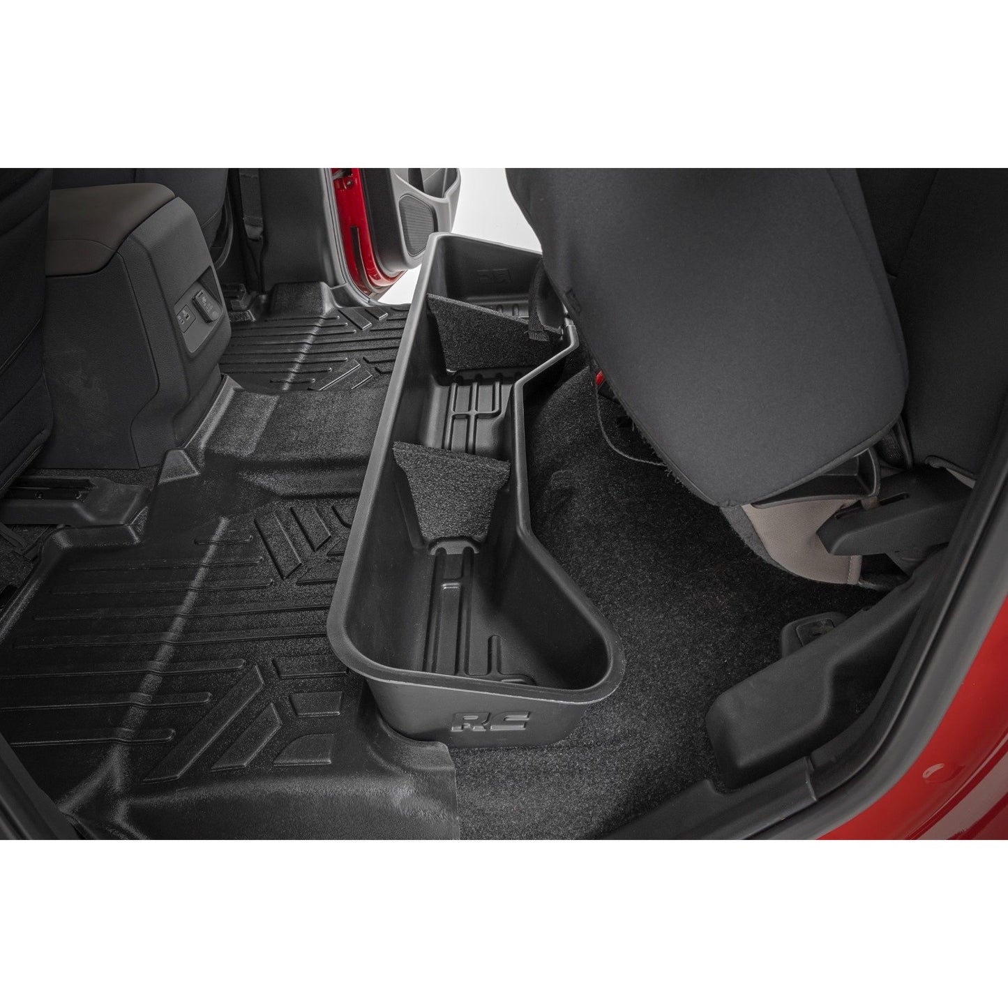 ROUGH COUNTRY Under Seat Storage | Crew Cab | Nissan Frontier 2WD/4WD (2005-2025) | RC09605