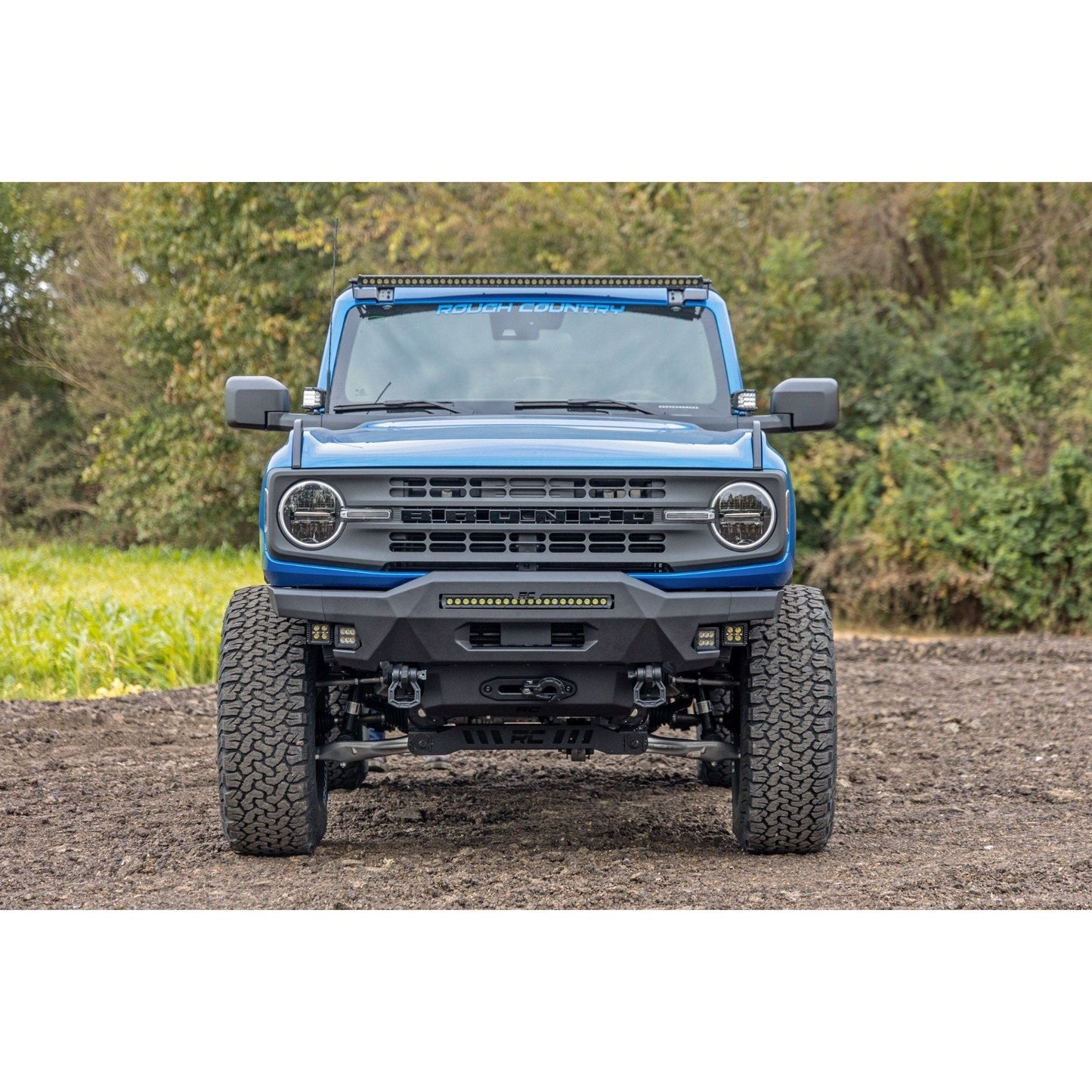 Rough Country Without LED Lights Front Bumper I 51077