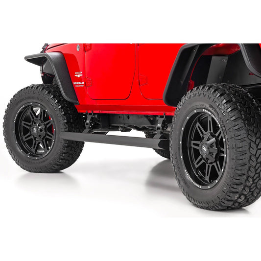 ROUGH COUNTRY Power Running Boards | Dual Electric Motor | 4 Door | Jeep Wrangler Unlimited (07-18) | PSR610330