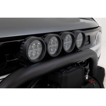ROUGH COUNTRY Safari Bar | 6.5 Inch Round LED | OE Modular Steel | Ford Bronco 4WD (21-25) | 51113