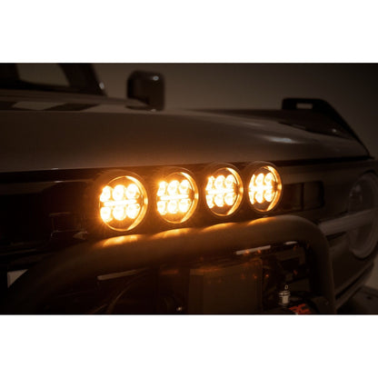 Rough Country 12" Dual Row Black Series Safari Bar I 51118