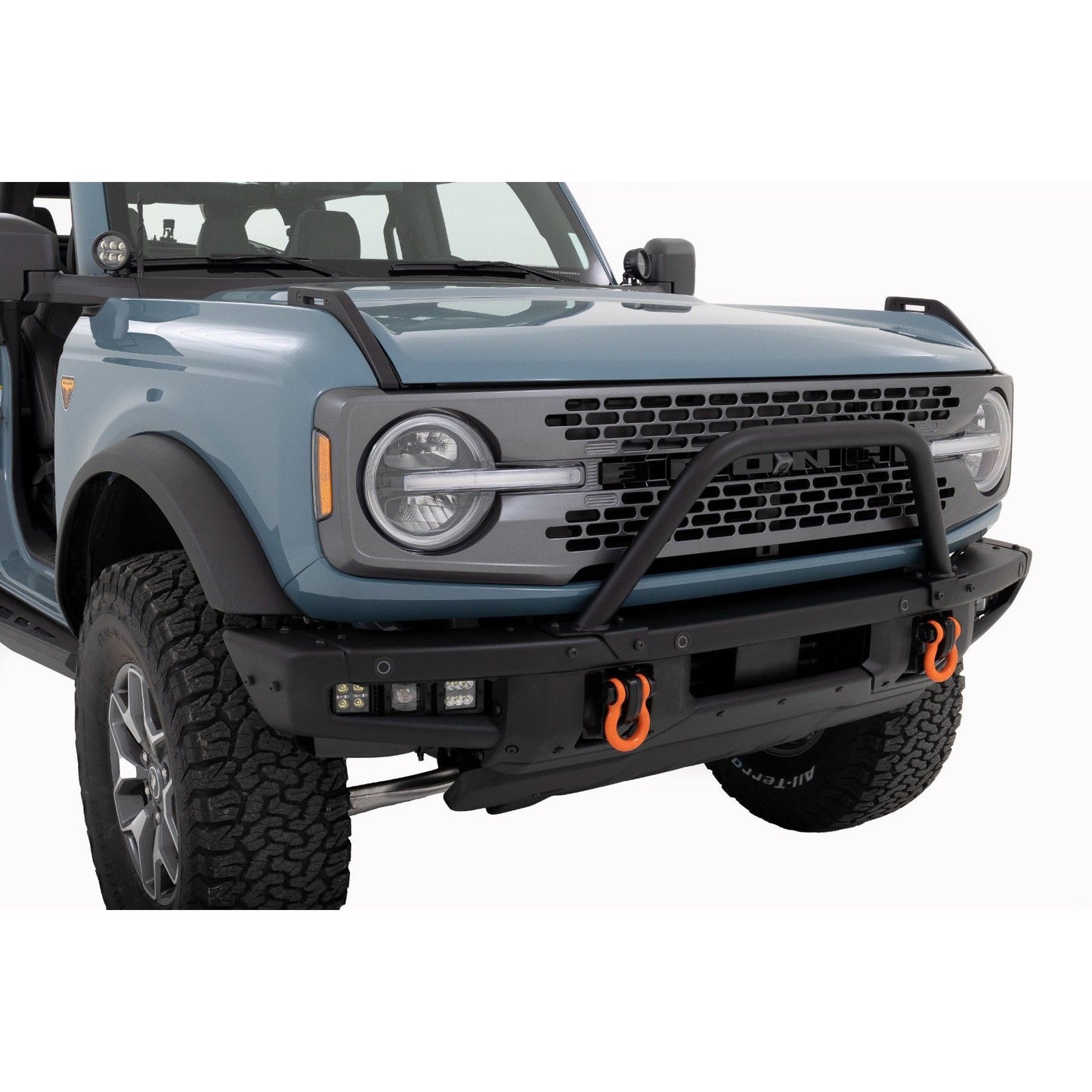 ROUGH COUNTRY Safari Bar | 3" OSRAM (Pair) | Wide | OE Modular Steel | Ford Bronco (21-25) | 51114