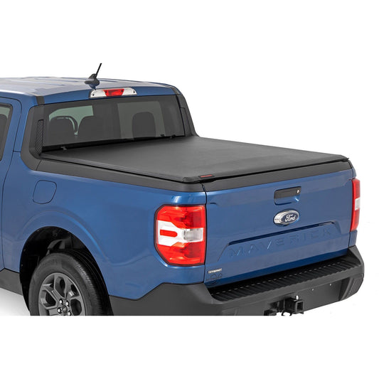 ROUGH COUNTRY Soft Roll Up Bed Cover | 4'6" Bed | Ford Maverick 2WD/4WD (2022-2025) | 42534600