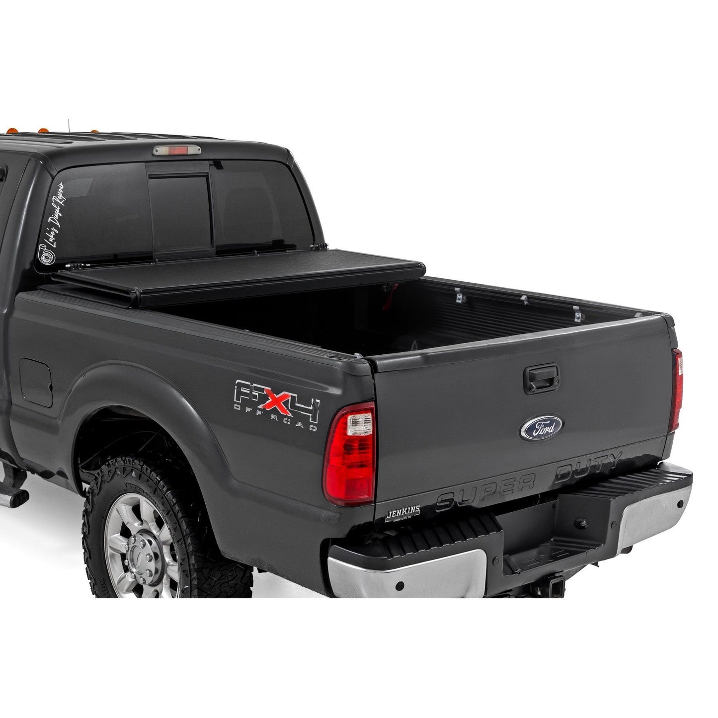 ROUGH COUNTRY Hard Low Profile Bed Cover | 6'10" Bed | Ford F-250/F-350 Super Duty (99-16) | 47214651B