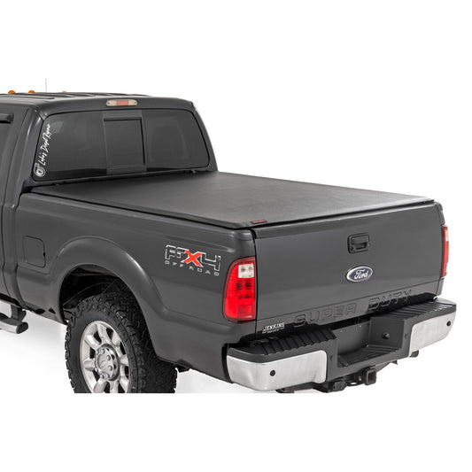 ROUGH COUNTRY Soft Roll Up Bed Cover | 6'10" Bed | Ford F-250/F-350 Super Duty (99-16) | 42599650