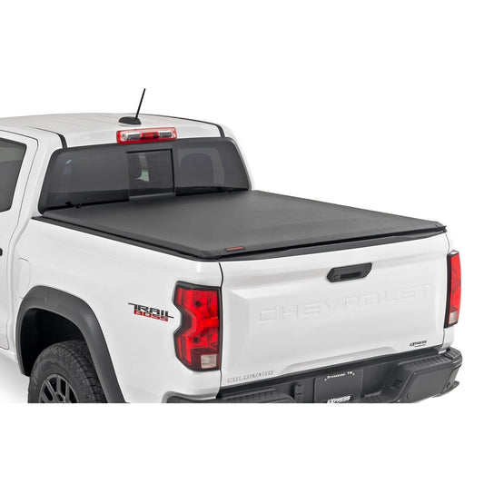 ROUGH COUNTRY Soft Roll Up Bed Cover | 5' Bed | Chevy/GMC Canyon/Colorado 2WD/4WD (15-25) | 42120500
