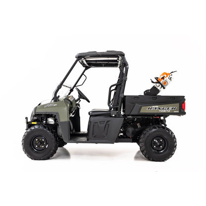 ROUGH COUNTRY Chainsaw Carrier | Bed Side Mount | Multiple Makes & Models (Polaris/Can-Am) | 93195
