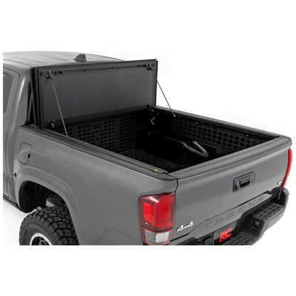 Rough Country 5' Bed Hard Tri-Fold Flip Up Bed Cover I 49420500