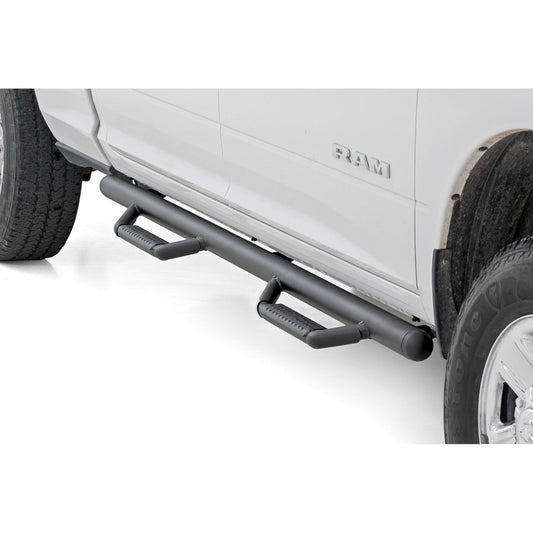 ROUGH COUNTRY Nerf Steps | Cab Length | Crew Cab | SRW | Ram 1500/2500/3500 2WD/4WD (10-25 & Classic) | RCD2080CCB