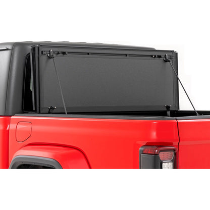 Rough Country 5' Hard Tri-Fold Flip Up Bed Cover I 49620500
