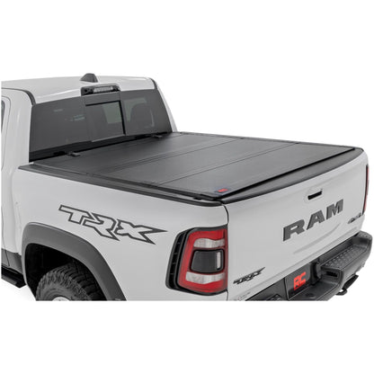 Rough Country 5'7" Bed Hard Tri-Fold Flip Up Bed Cover I 49320550