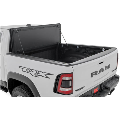 Rough Country 6'4" Bed Hard Tri-Fold Flip Up Bed Cover I 49320650