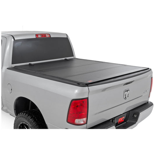 Rough Country 5'7 Hard Tri-Fold Flip Up Bed Cover I 49319550
