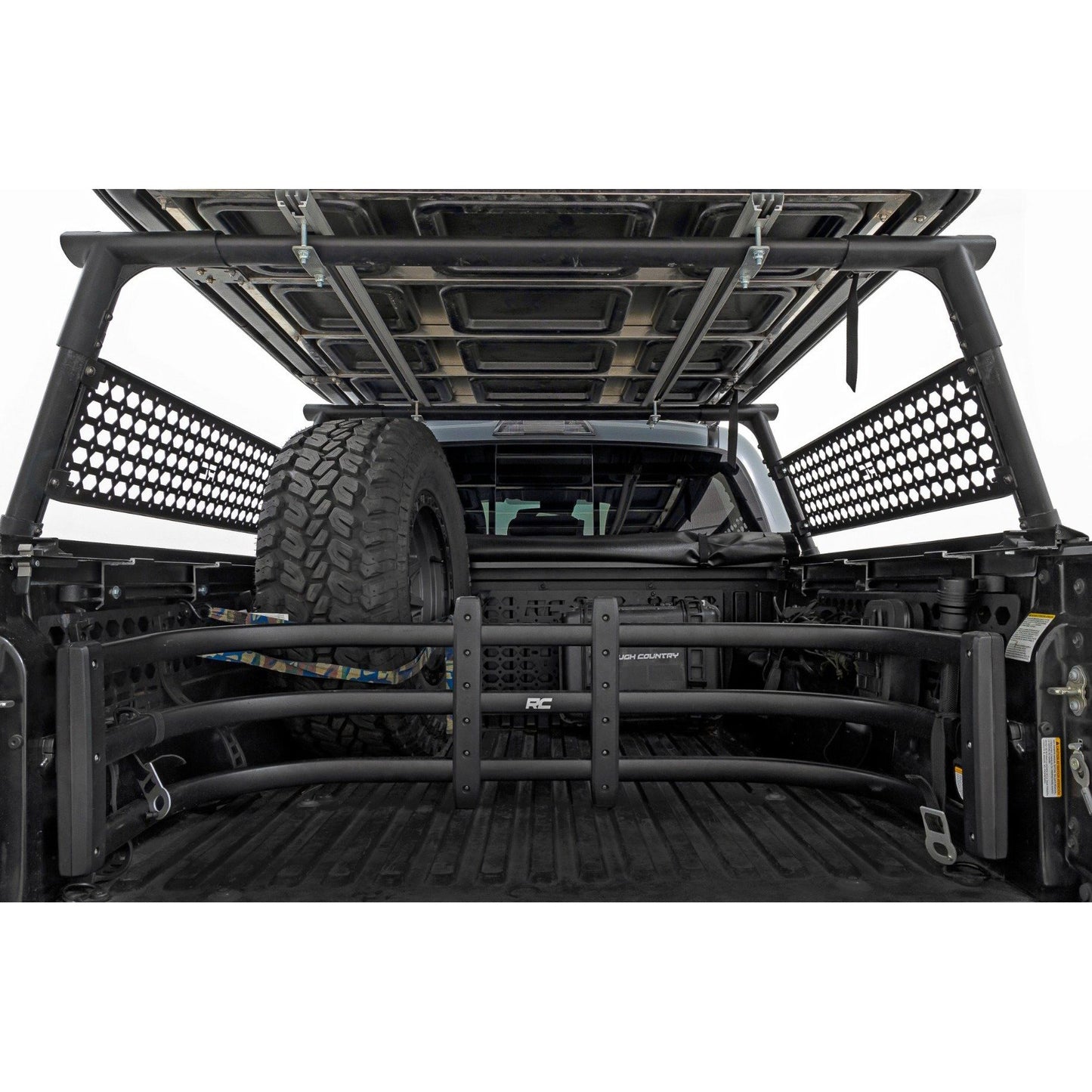 ROUGH COUNTRY Bed Rack Molle Panel | Toyota Tacoma 2WD/4WD (2005-2023) | 73114