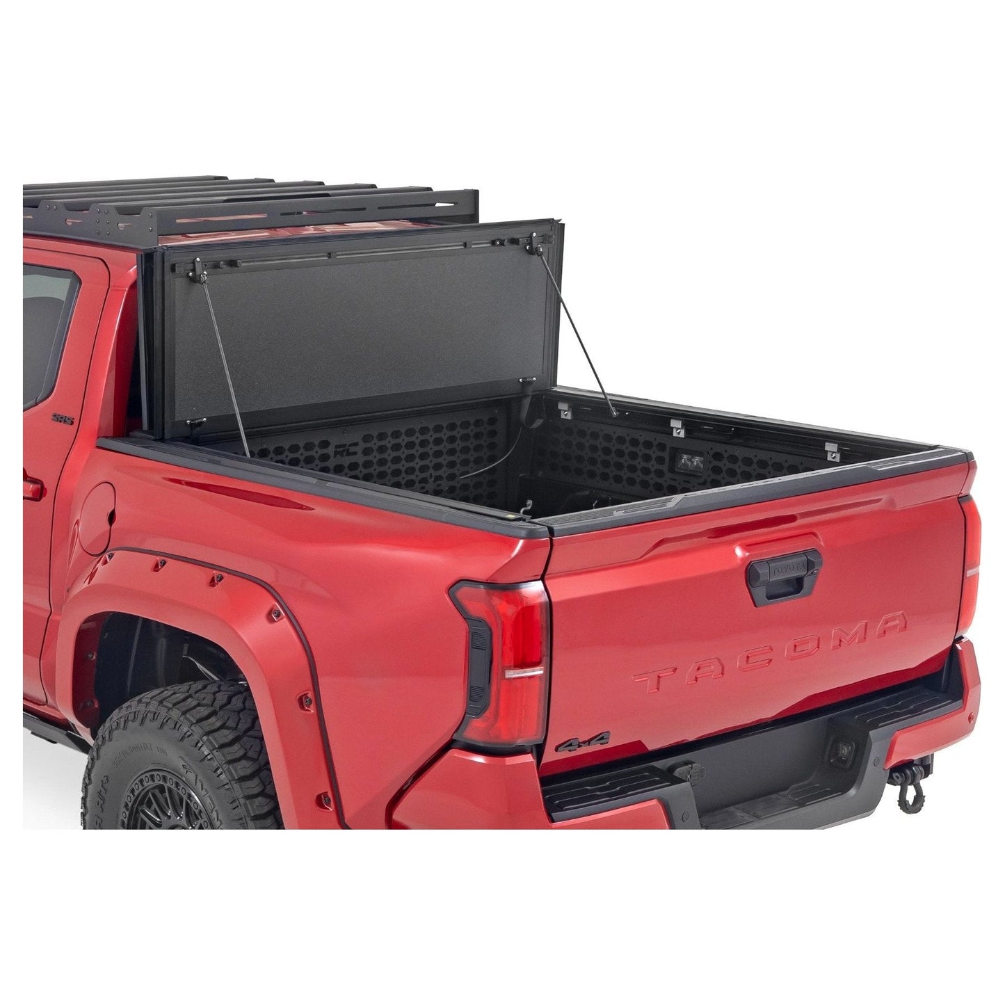 Rough Country 5' Hard Tri-Fold Flip Up Bed Cover I 49415551