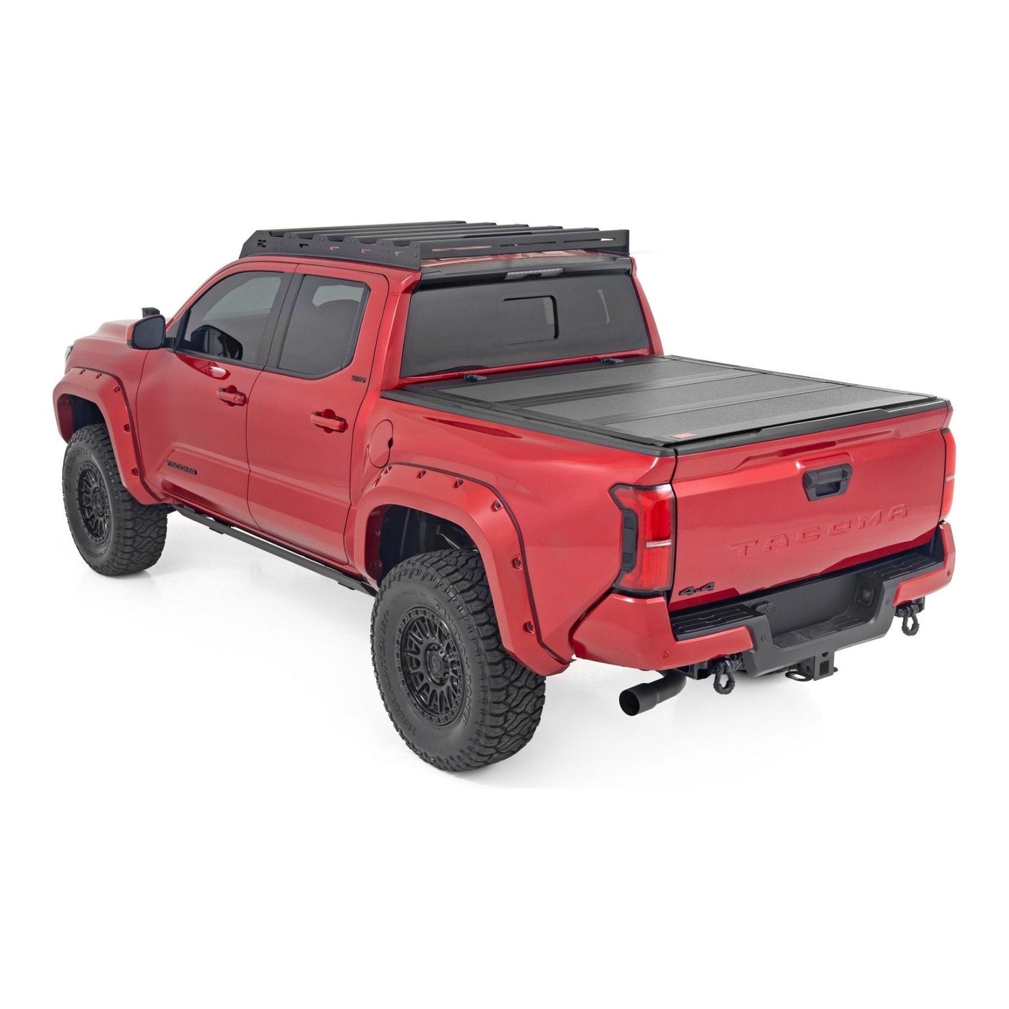 Rough Country 5' Hard Tri-Fold Flip Up Bed Cover I 49415551