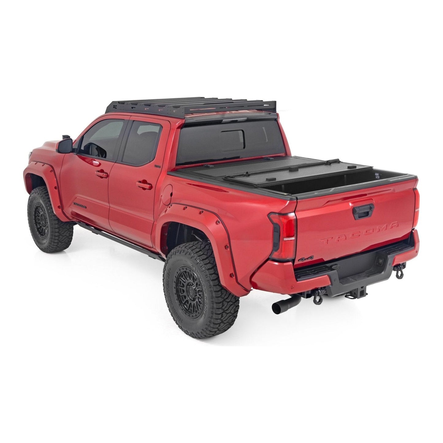 Rough Country 5' Hard Tri-Fold Flip Up Bed Cover I 49415551