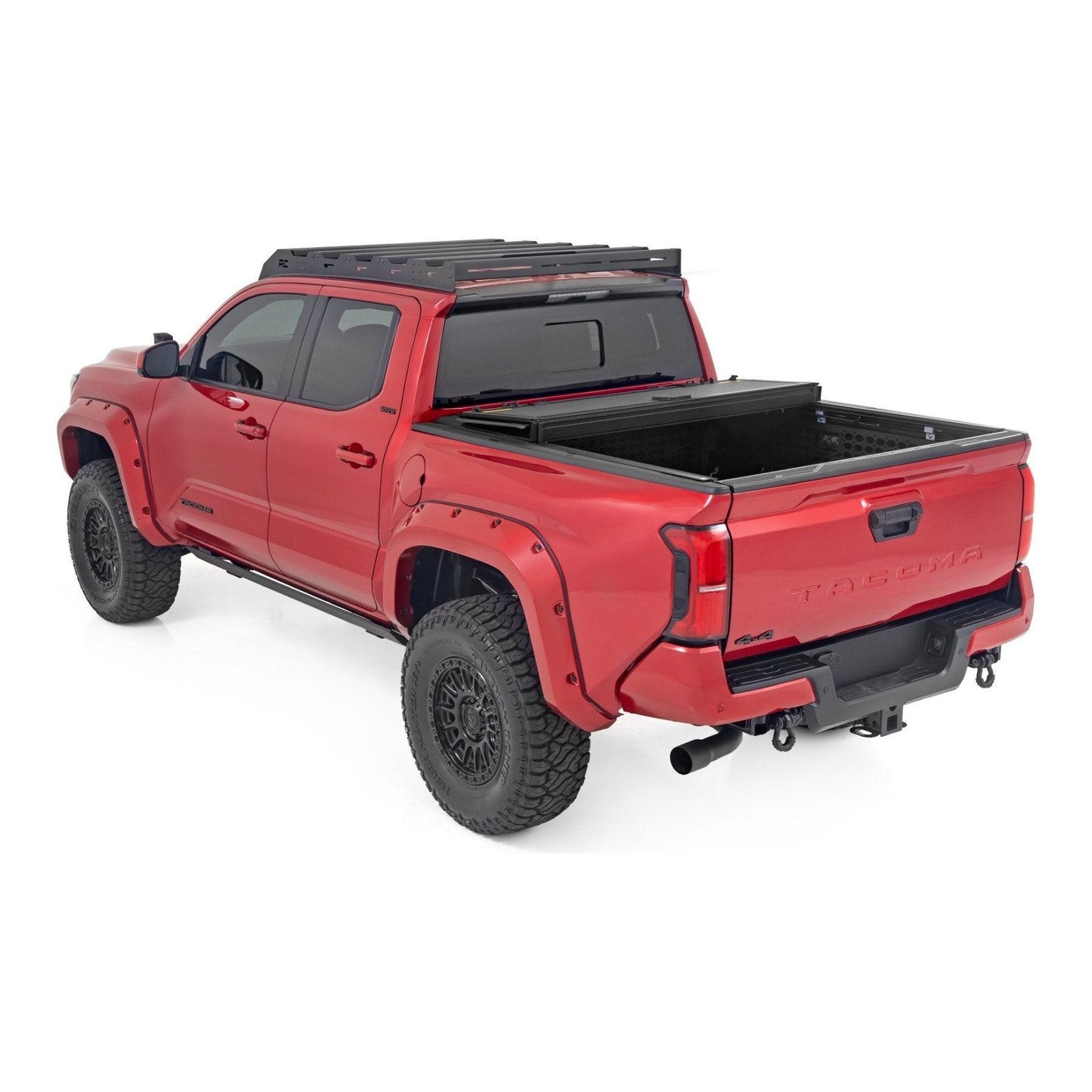 Rough Country 5' Hard Tri-Fold Flip Up Bed Cover I 49415551